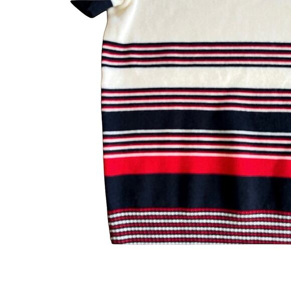 Rag & Bone $295 Krista Wool Red Striped Short Sleeve Crew Neck Sweater Top XS - Picture 11 of 12